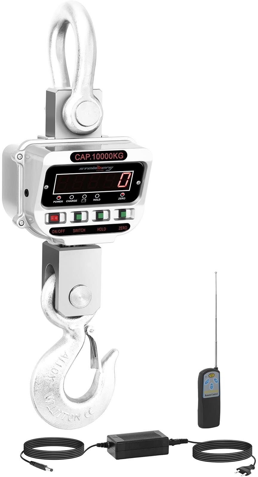 Steinberg Systems Crochet peseur - 10t / 2kg - LED SBS-KW-10TE