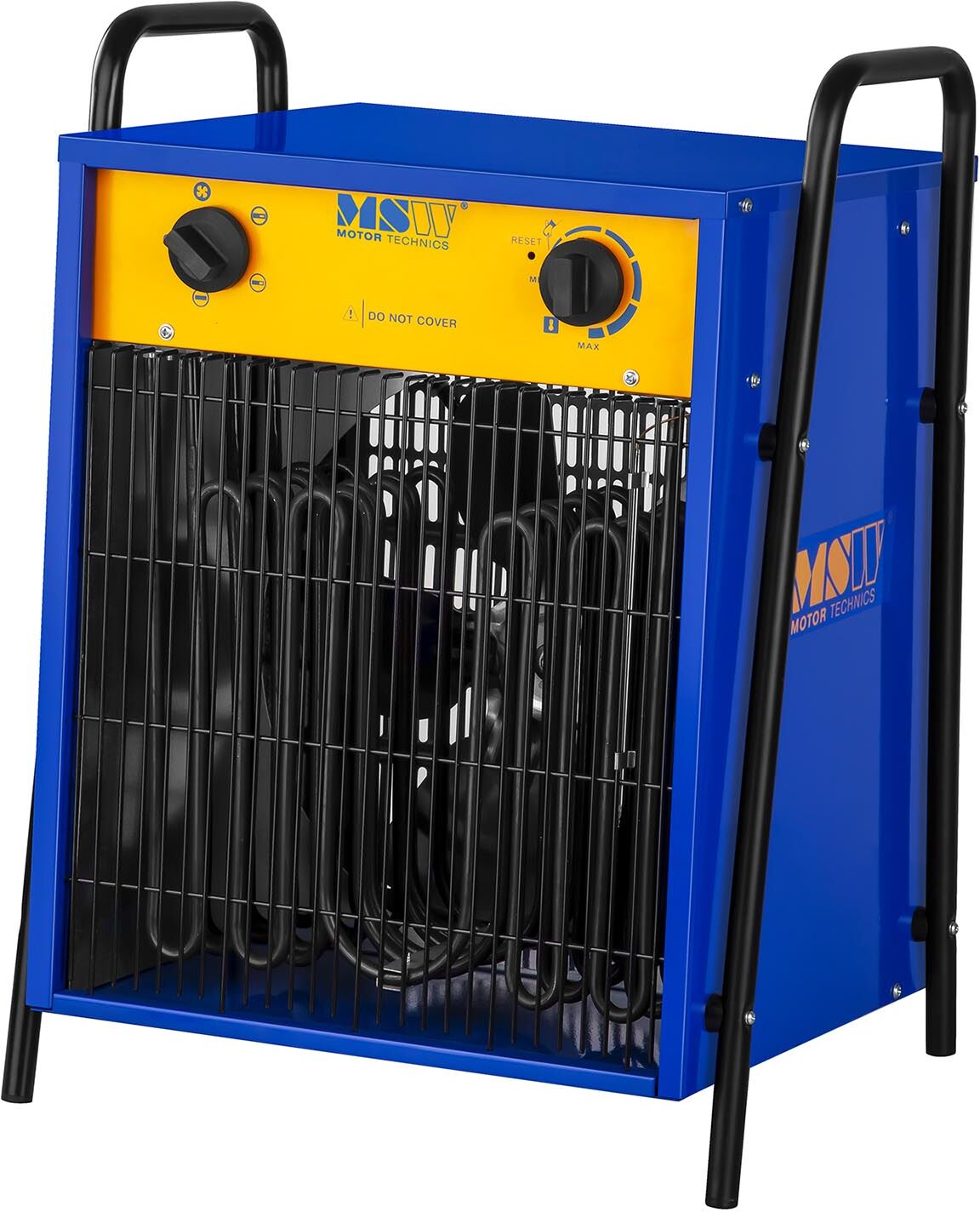 MSW Chauffage à air pulsé électrique avec fonction de refroidissement - 0 à 40 °C - 15 000 W MSW-CTEH-15000