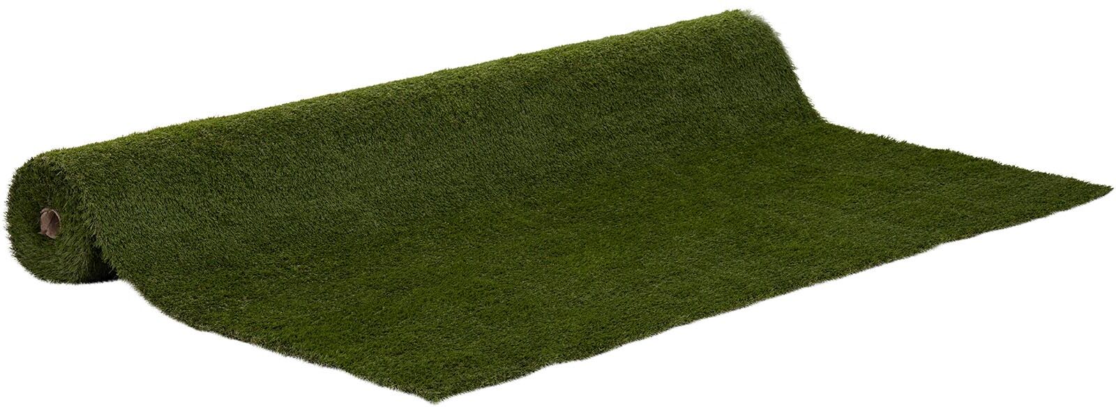 hillvert Gazon synthétique - 200 x 500 cm - Hauteur : 30 mm - Nombre de piqures : 20/10 cm - Résistant aux UV HT-VAG-2X5