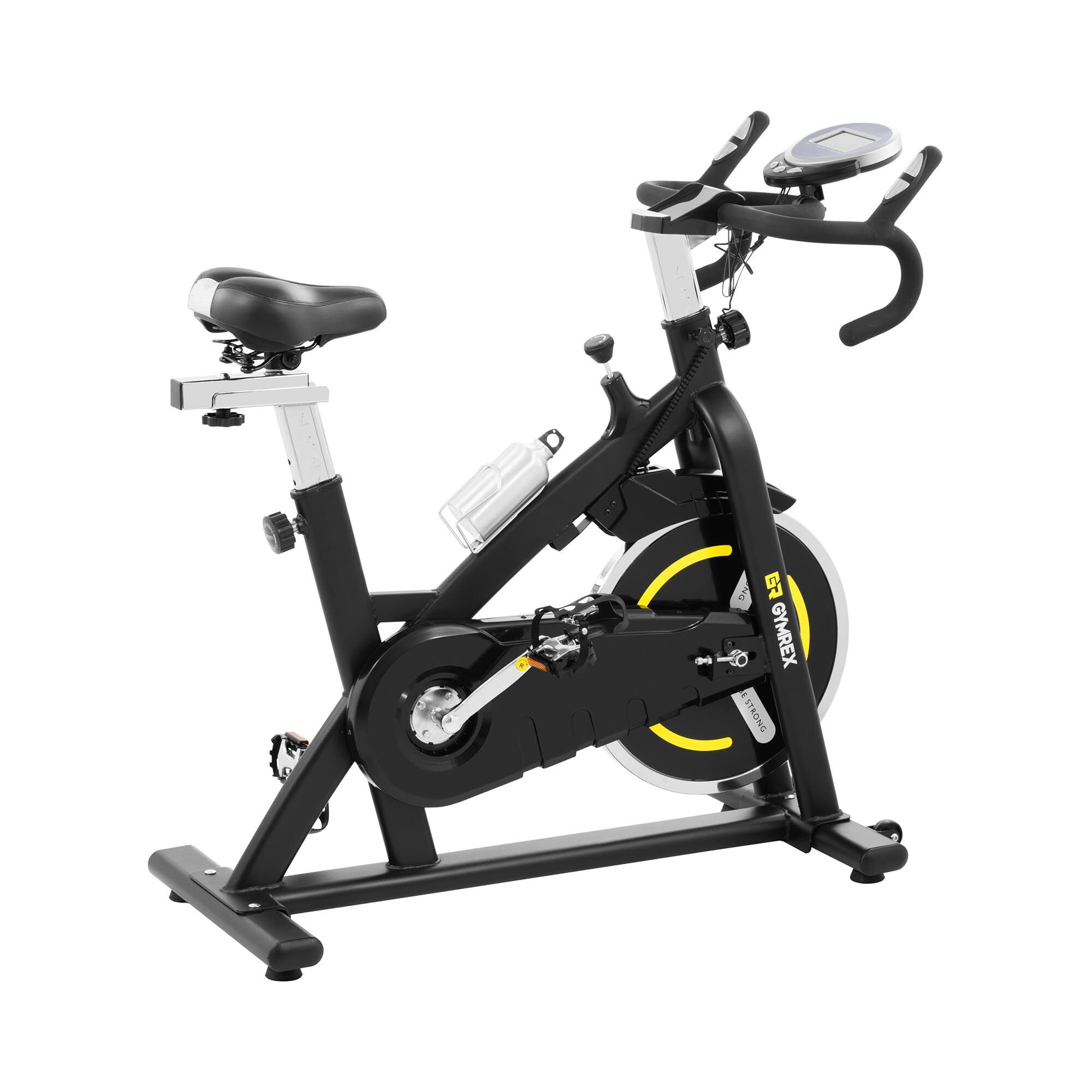 Gymrex Vélo d'intérieur - Roue d’inertie de 8 kg GR-MG125