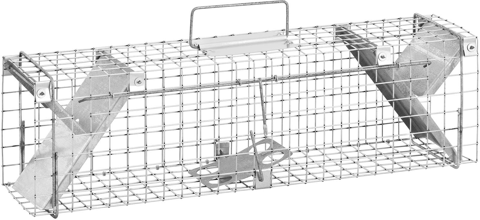 Wiesenfield Cage piège - 650 x 170 x 200 mm - Mailles : 25 x 25 mm WIE-AT-900