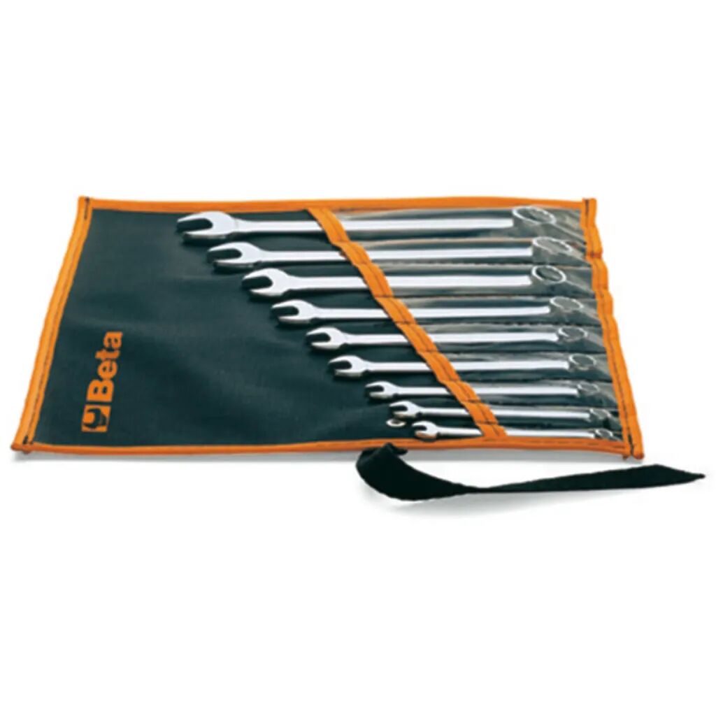 Beta Tools Ensemble de clés mixtes 9 pcs 42AS/B9 en pochette de tissu