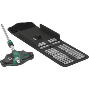 Wera Bit-Set »Wera Kraftform Kompakt 400 RA Imperial Set« schwarz