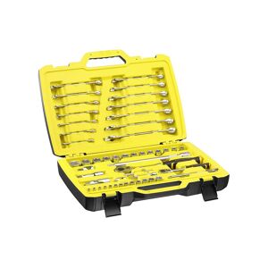 Werkzeugset »Stanley Fatmax Werkzeug-Set 44593 +«, (49 tlg.) schwarz/gelb