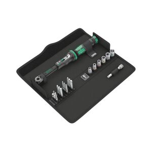 Wera Ratsche »Click-Torque A 6 Set 1«, (Set, 20 St.) silberfarben/grün