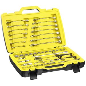 Werkzeugset »Stanley Fatmax Werkzeug-Set 44593 +«, (49 tlg.) schwarz/gelb Größe