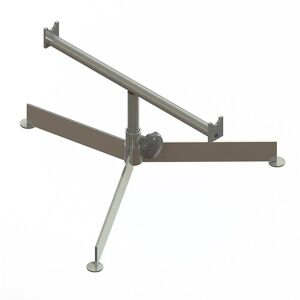 Gura Dreibein-Stützbock, leicht, für Bahnbreite 500 mm, Höhe bis Auflage 210 - 350 mm