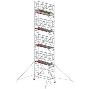 Altrex Fahrgerüst RS TOWER 41 schmal mit Safe-Quick®, Holzplattform, Länge 1,85 m, Arbeitshöhe 10,20 m