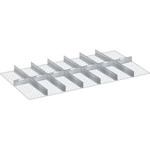 LISTA Trennwand, für Schrankmaße 1431 x 725 mm, für Schubladenhöhe 300 mm