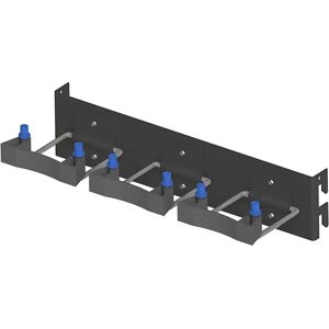 Axelent Werkzeughalterung QUICK ON, HxBxT 65 x 294 x 100 mm, tiefschwarz