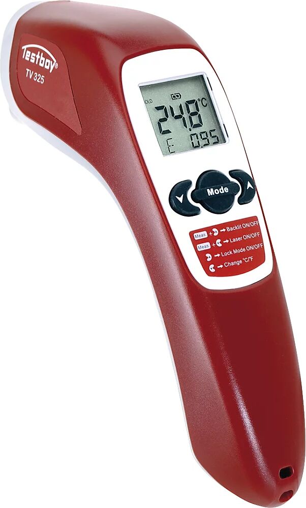 Infrarot-Thermometer HxBxT 146 x 146 x 133 mm einstellbarer Emissionswert