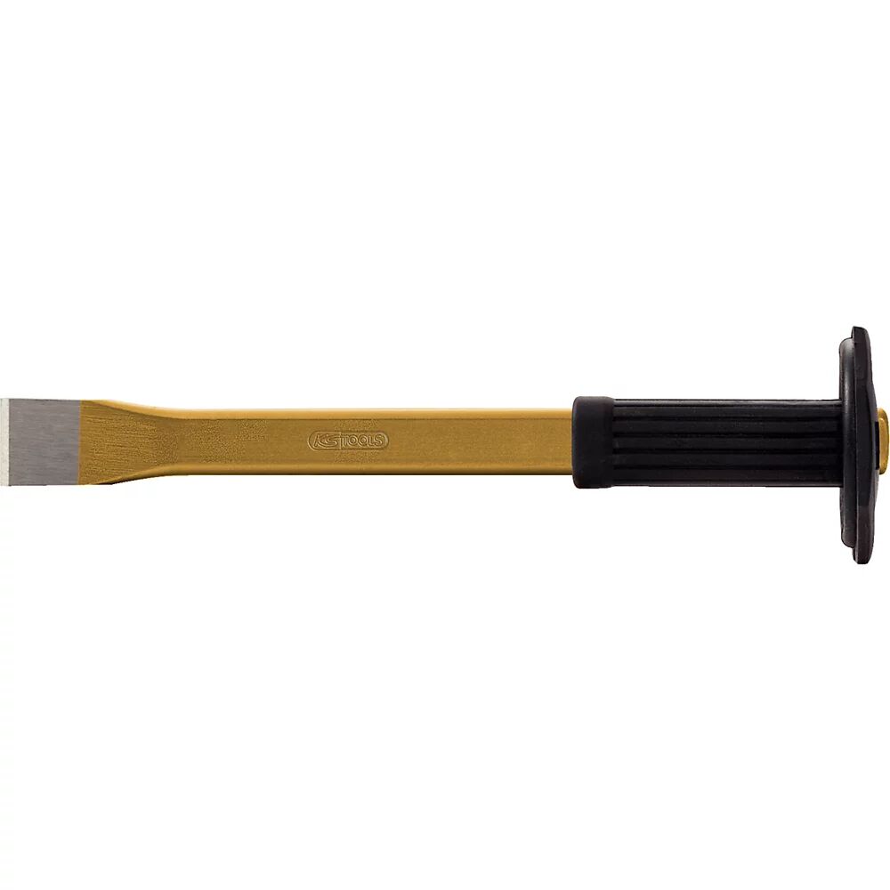 KS Tools Maurermeißel mit Handschutzgriff flach flach oval 31 x 300 mm