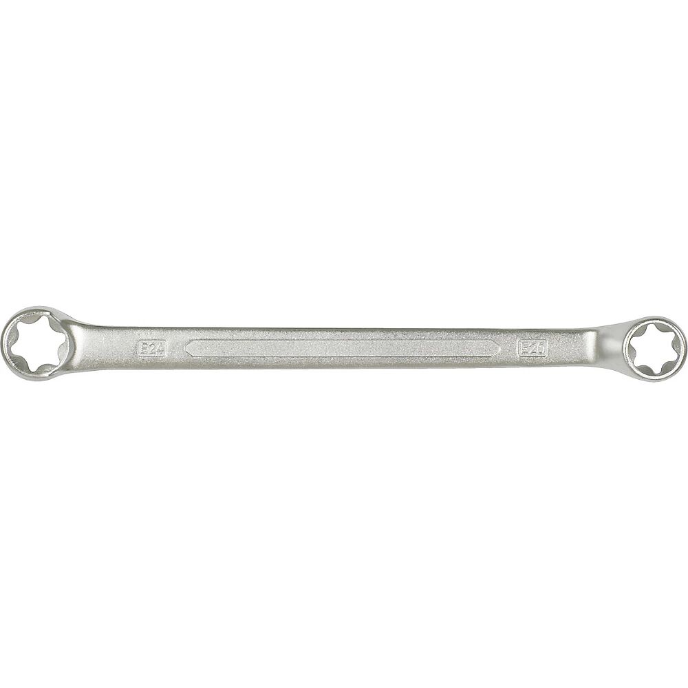 KS Tools Torx-E-Doppel-Ringschlüssel gekröpft Kopfhöhe (A1) 5,5 mm, (A2) 6,2 mm