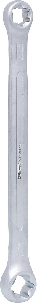 KS Tools Torx-E-Doppel-Ringschlüssel gerade Kopfhöhe (A1) 8,2 mm, (A2) 10,3 mm