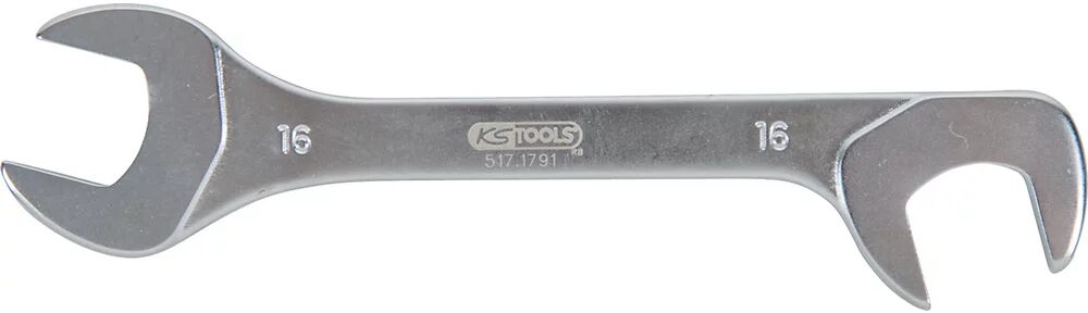 KS Tools Doppelmaulschlüssel 20° +  80° extra flach 16 mm