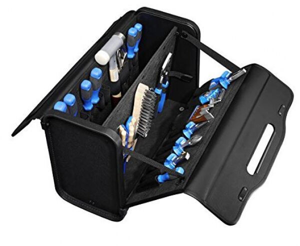 B&W Tool Case Type Gamma mit Mittelwand Inlay - Schwarz