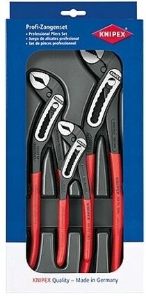 KNIPEX Kleště instalatérské Aligator 3 kusy (180, 250, 300)