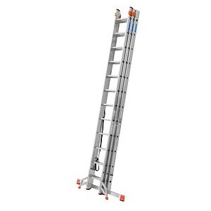 KRAUSE Vielzweckleiter MONTO Tribilo alu 3x 12 Sprossen, H: 355,0 cm