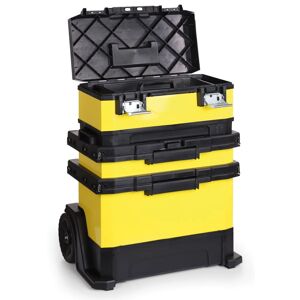 B2B Partner Mobiler Werkzeugtrolley – 56 x 40 x 72,5 cm