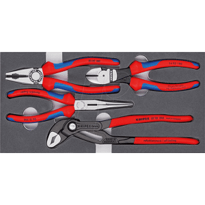 Knipex KN 00 20 01 V15 - Werkzeugsatz, Zangen, Basic, 4-teilig