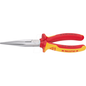 Knipex KN 26 16 200 - VDE- Flachrundzange, 200 mm