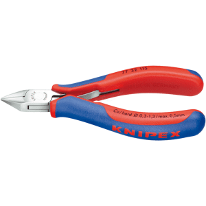 Knipex KN 77 32 115 - Elektronik-Seitenschneider, 115 mm, spiegelpoliert