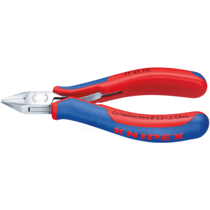 Knipex KN 77 42 115 - Elektronik-Seitenschneider, 115 mm, spiegelpoliert