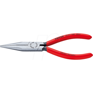 Knipex KN 30 21 140 - Flachrundzange, Langbeckzange, 140 mm