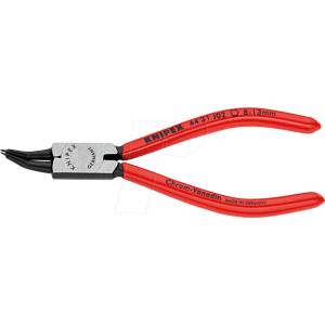 Knipex KN 44 31 J02 - Sicherungsringzange, 45° gebogen, 140 mm