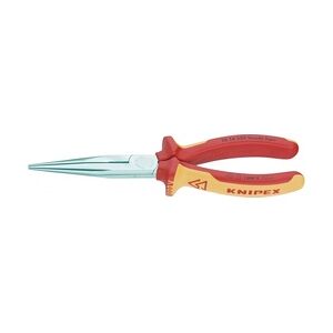 Knipex Flachrundzange 200 mm VDE mit Schneide