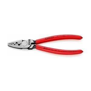 KNIPEX   Kerbzange, mechanisch, Aderendhülsen, 0,5-16mm2, AWG10-0, Kerbung