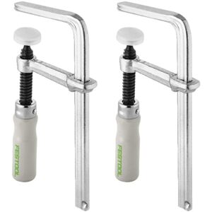 489570 Schraubzwinge Ganzstahl fsz 120mm 2 Stück für Führungsschiene - Festool