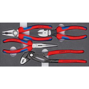 00 20 01 V15 Zangen-Set in Schaumstoffeinlage - Knipex