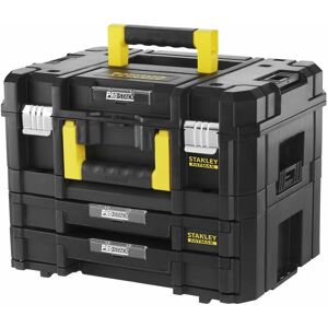 Pro-stack Set - pro-stack Koffer und Koffer mit 2 Schubladen - 21,5 l - 45 kg Max - fatmax Stanley FMST1-71981