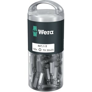 Wera® - Bit Für Torx® 867/1 Torx Diy, Tx 30 X 25mm, 100-Er Pack