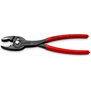 Knipex Frontgreifzange TwinGrip 200 mm Griffe mit rutschhemmendem Kunststoff 82 01 200