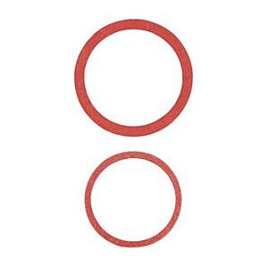 HAAS Fiber-Ring 7381 8x14x1mm, rotbraun, warm/kalt