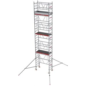 Altrex MiTower PLUS Fahrgerüst 1-Person-Aufbau Aluminium mit breiter mit Holz-Plattform 0,75x1,72m 8,20m AH