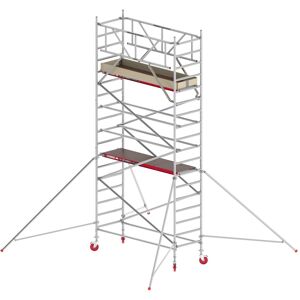 Altrex Fahrgerüst RS Tower 41 PLUS Aluminium ohne Safe-Quick® mit Holz-Plattform 6,20m AH breit 0,90x1,85m