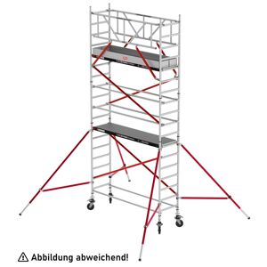 Altrex Fahrgerüst RS Tower 51 Aluminium mit Holz-Plattform 5,20m AH schmal 0,75x3,05m
