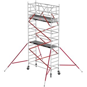 Altrex Fahrgerüst RS Tower 51 Plus Aluminium 0,90m breiter Rahmen mit Fiber-Deck Plattform 6,20m AH 0,90x3,05m