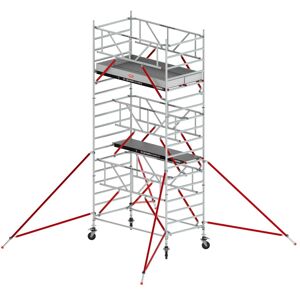 Altrex Fahrgerüst RS Tower 52-S Aluminium mit Safe-Quick und Fiber-Deck Plattform 6,20m AH 1,35x2,45m