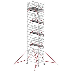 Altrex Fahrgerüst RS Tower 52-S Aluminium mit Safe-Quick und Holz Plattform 11,20m AH 1,35x2,45m