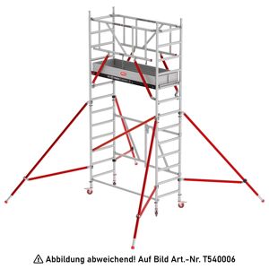 Altrex Klappgerüst RS Tower 54 Aluminium Holz-Plattform 0,75x1,85m ohne Safe-Quick 4,8m AH