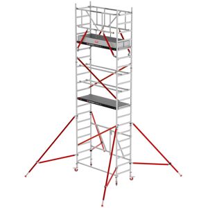 Altrex Klappgerüst RS Tower 54 Aluminium Holz Plattform 0,75x1,85m ohne Safe-Quick 6,8m AH