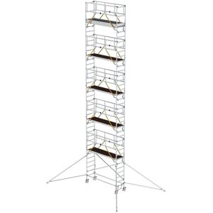 Munk Günzburger Steigtechnik MUNK Rollgerüst SG mit Ausleger 0,75x2,45m Plattform 12,35m AH