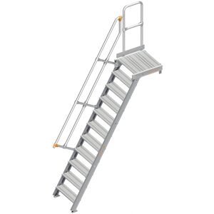 Layher 112 Treppe mit Plattform 60° 600mm 11 Stufen