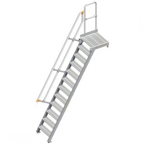 Layher 112 Treppe mit Plattform 60° 600mm 12 Stufen