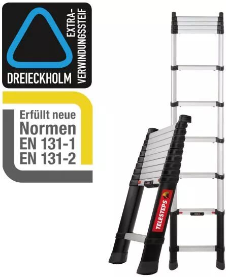 Telesteps Prime Line 3,00 m Teleskopleiter extra stark (70230-581)