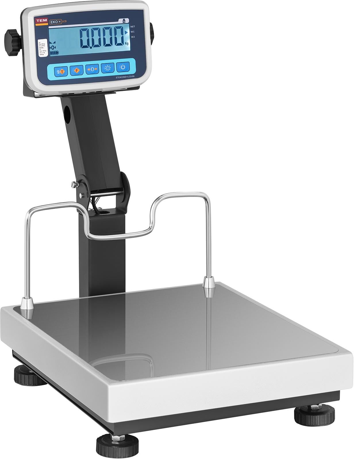 TEM Plattformwaage - geeicht - 150 kg / 50 g 10200001